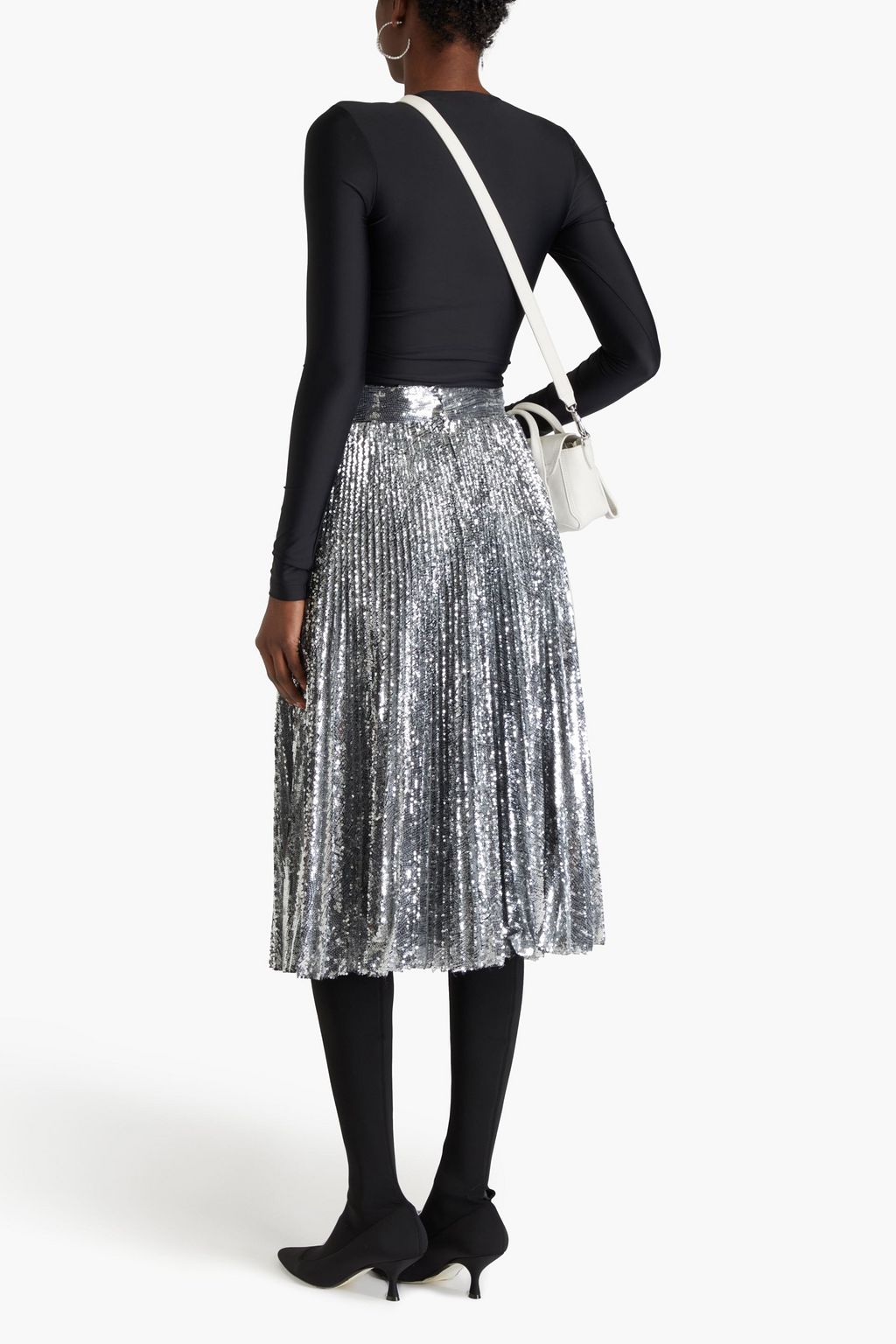 ROTATE BIRGER CHRISTENSEN Stretch-jersey top