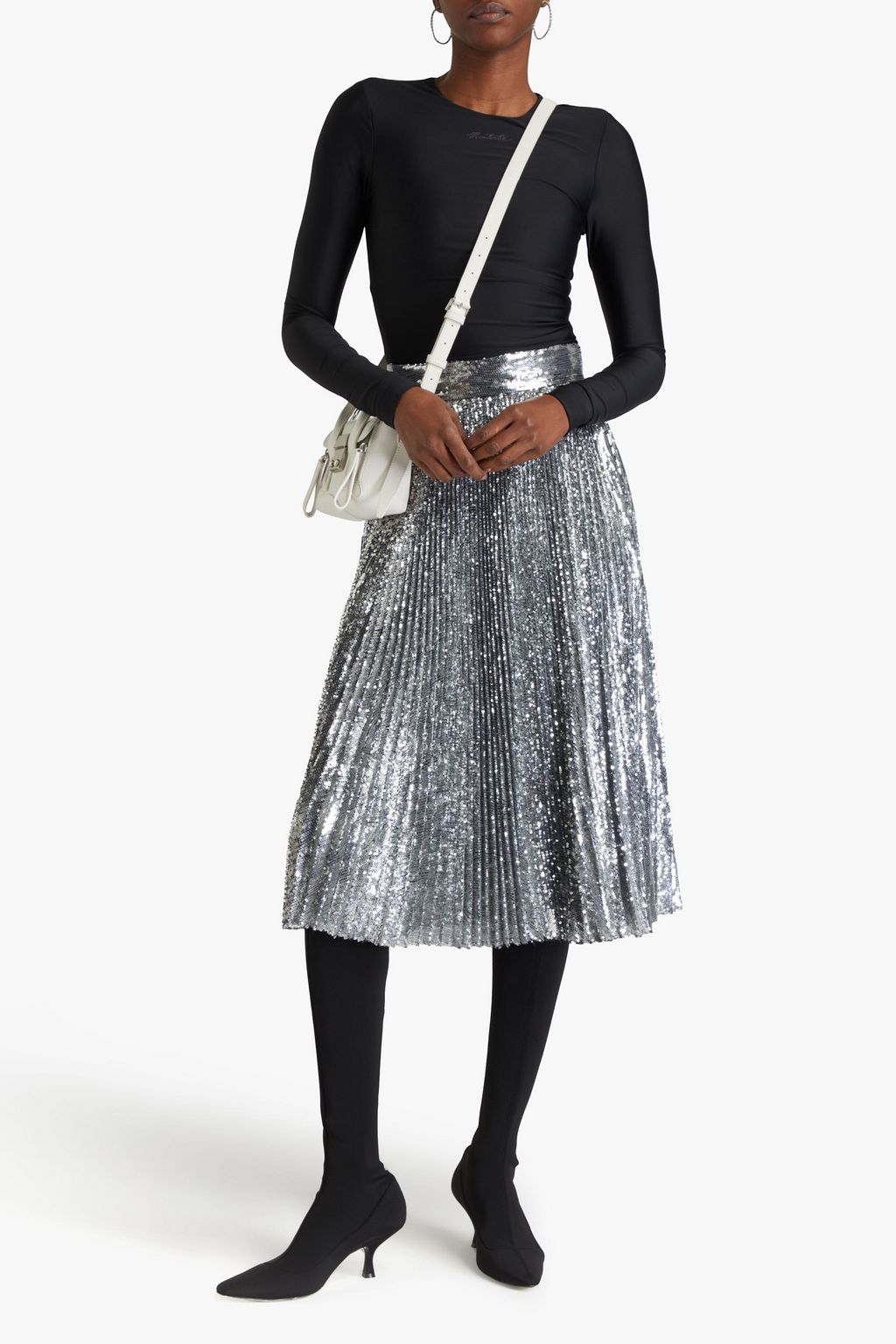 ROTATE BIRGER CHRISTENSEN Stretch-jersey top