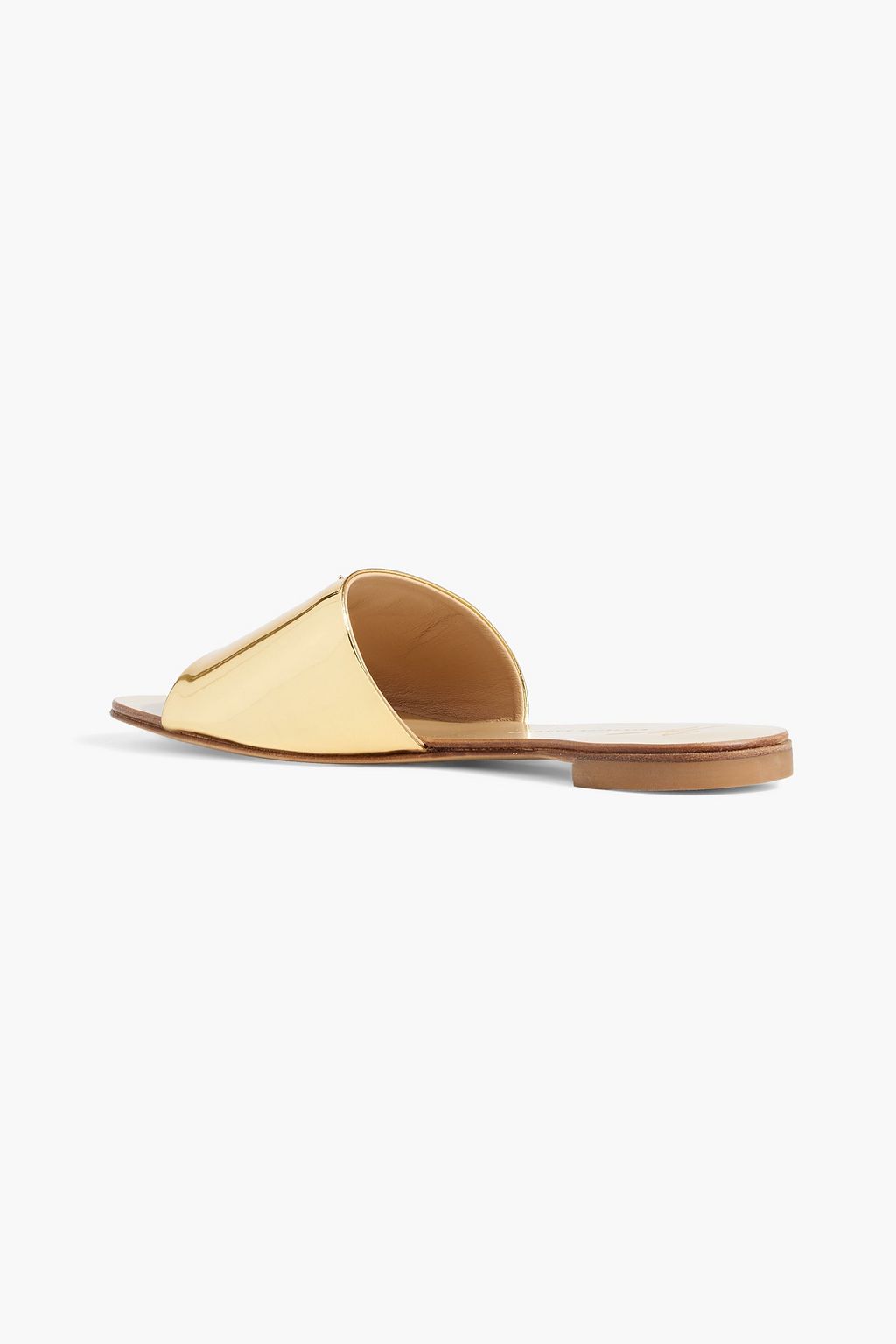 GIUSEPPE ZANOTTI Shirley glittered woven slides