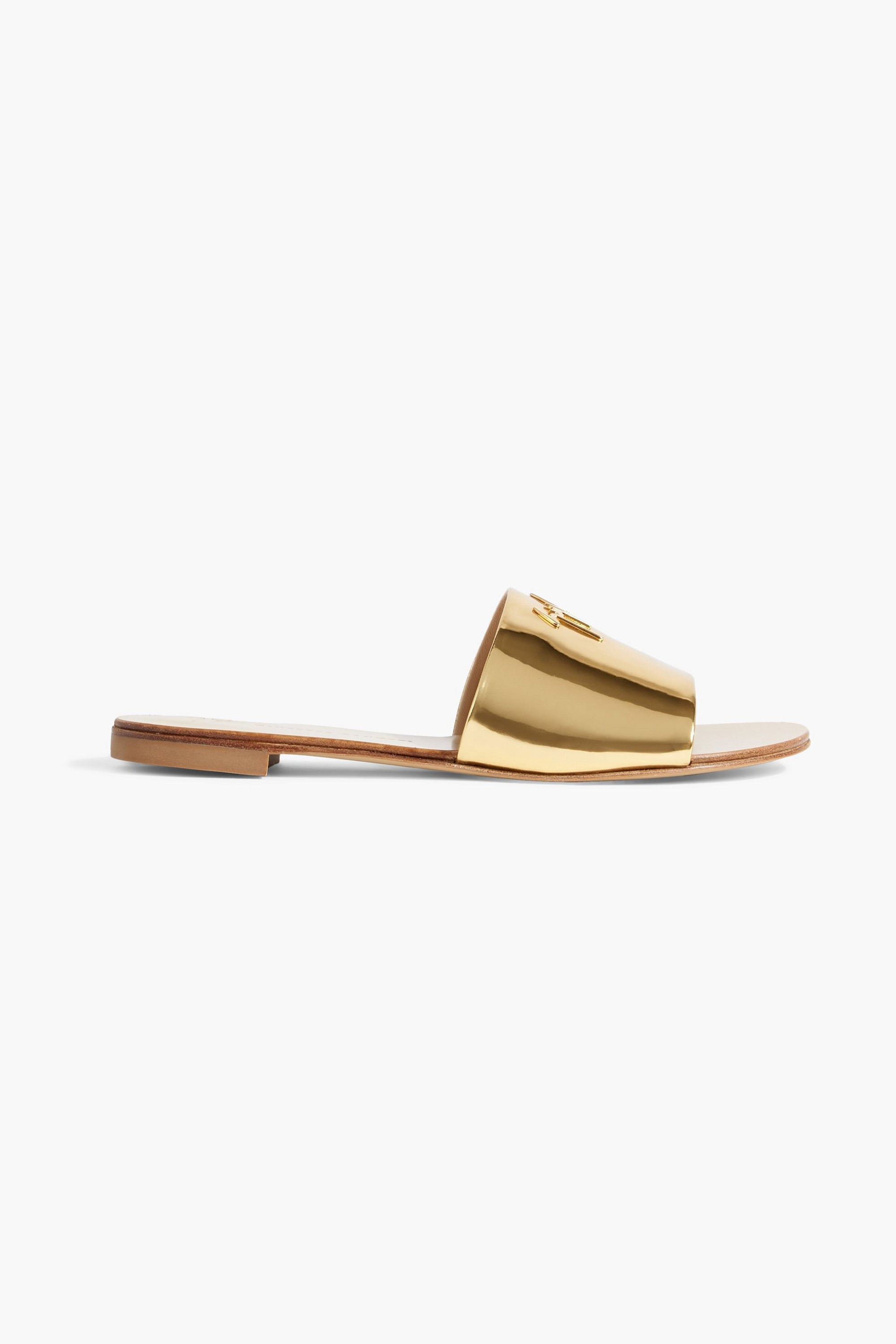 Giuseppe Zanotti Shirley mirrored slides