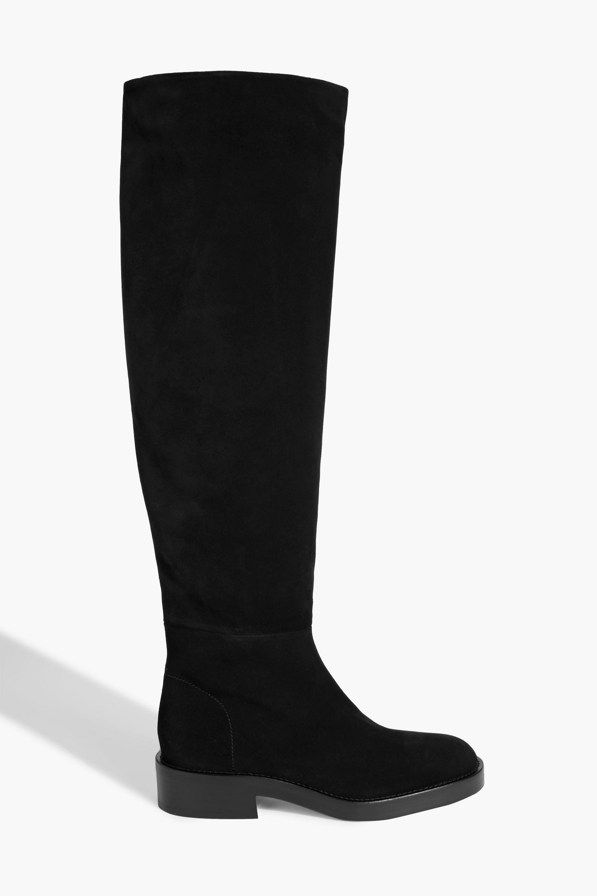 CO Suede over-the-knee boots