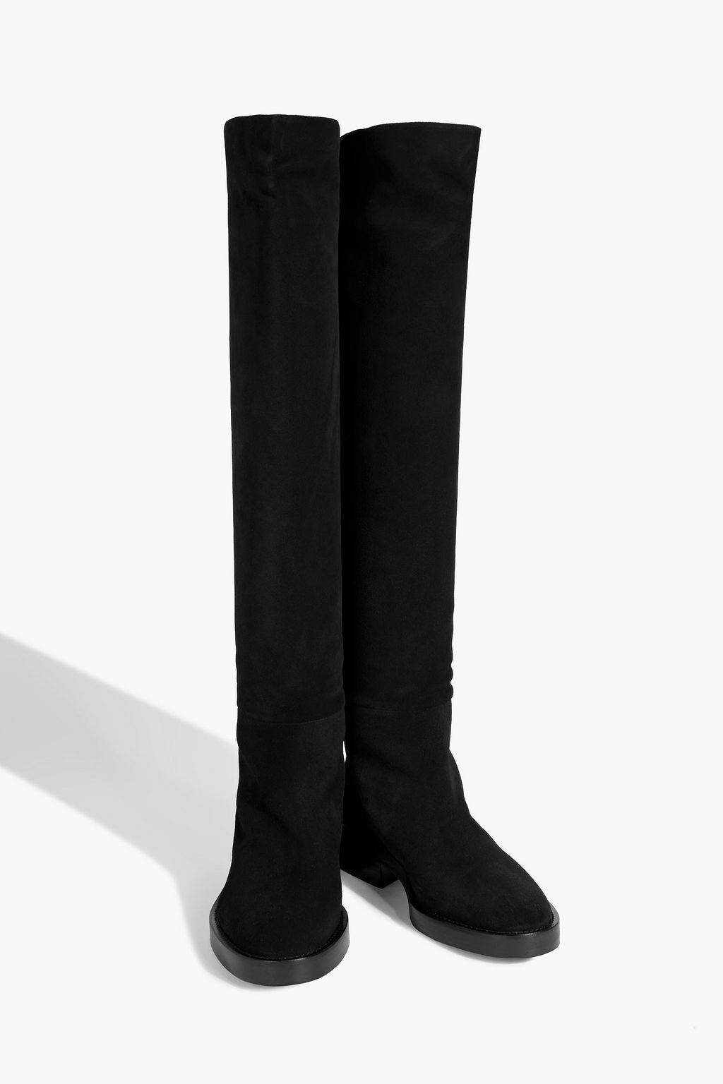 CO Suede over-the-knee boots