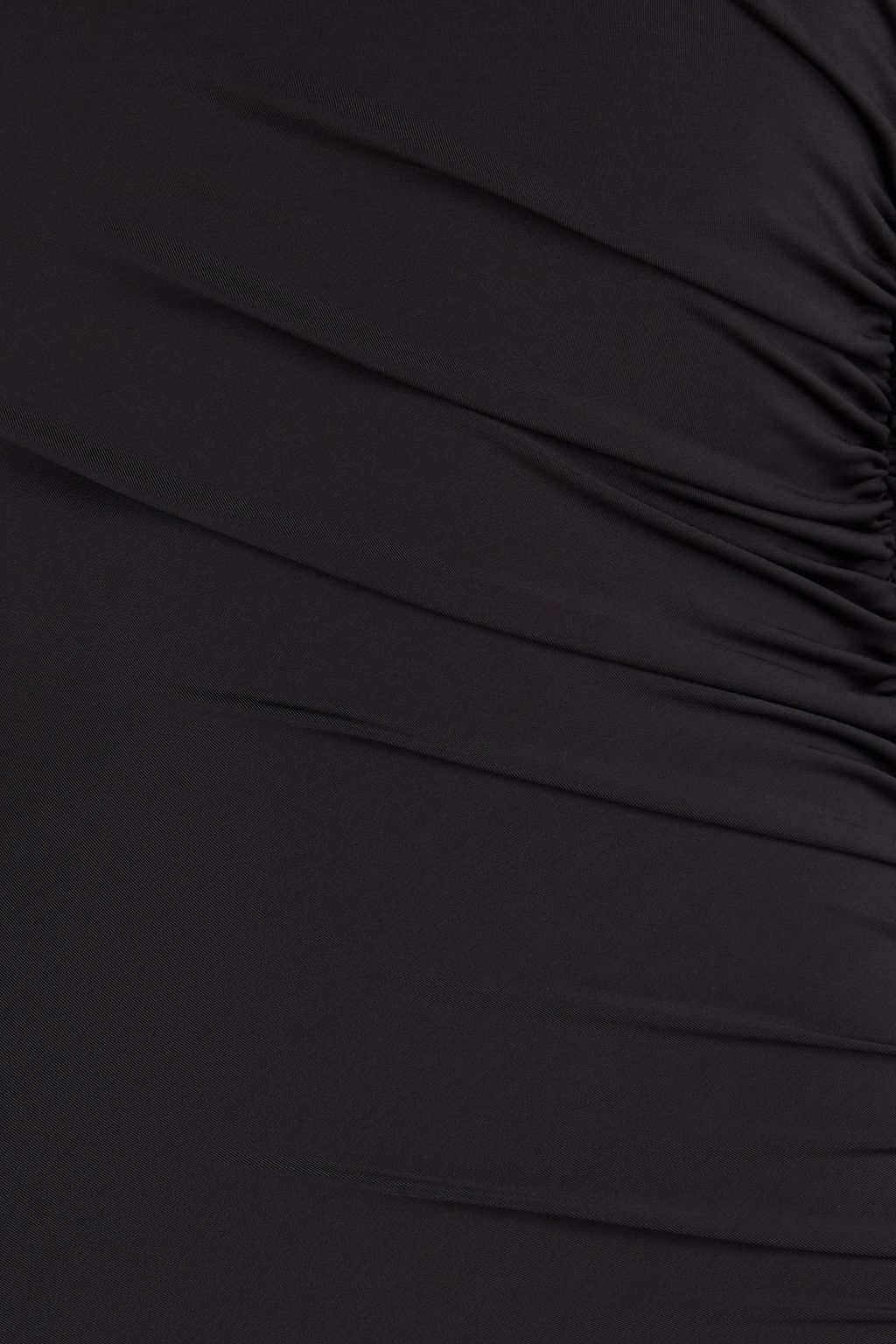 ROTATE BIRGER CHRISTENSEN ジャージー ワンピース アシンメトリー ラッフル付き