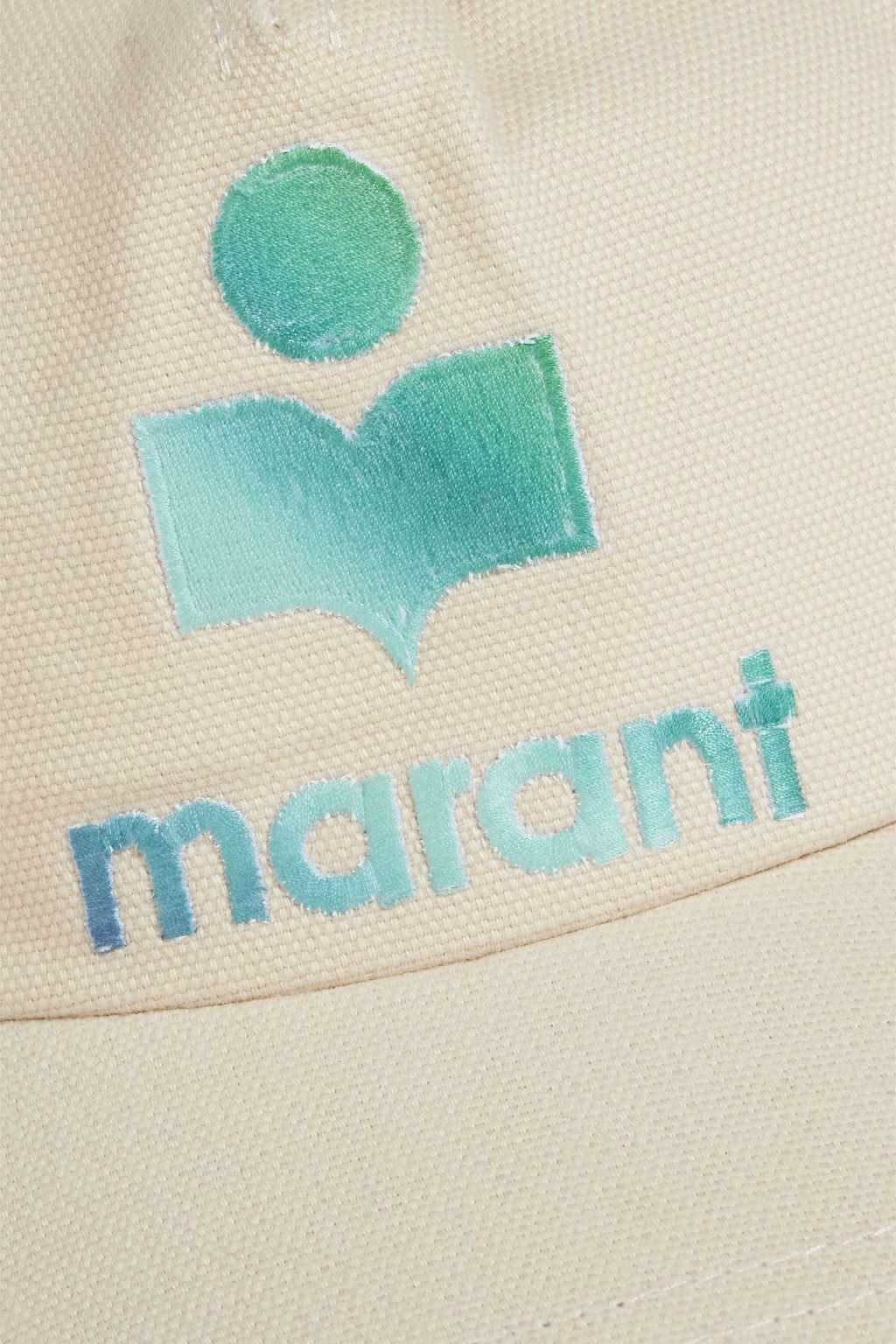 ISABEL MARANT Tyron embroidered cotton-canvas baseball cap