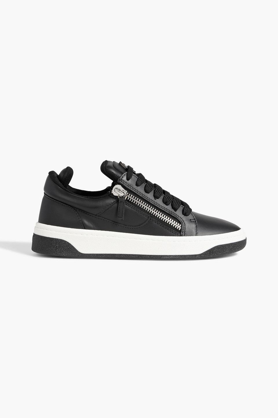 GZ 94 zip-detailed leather sneakers