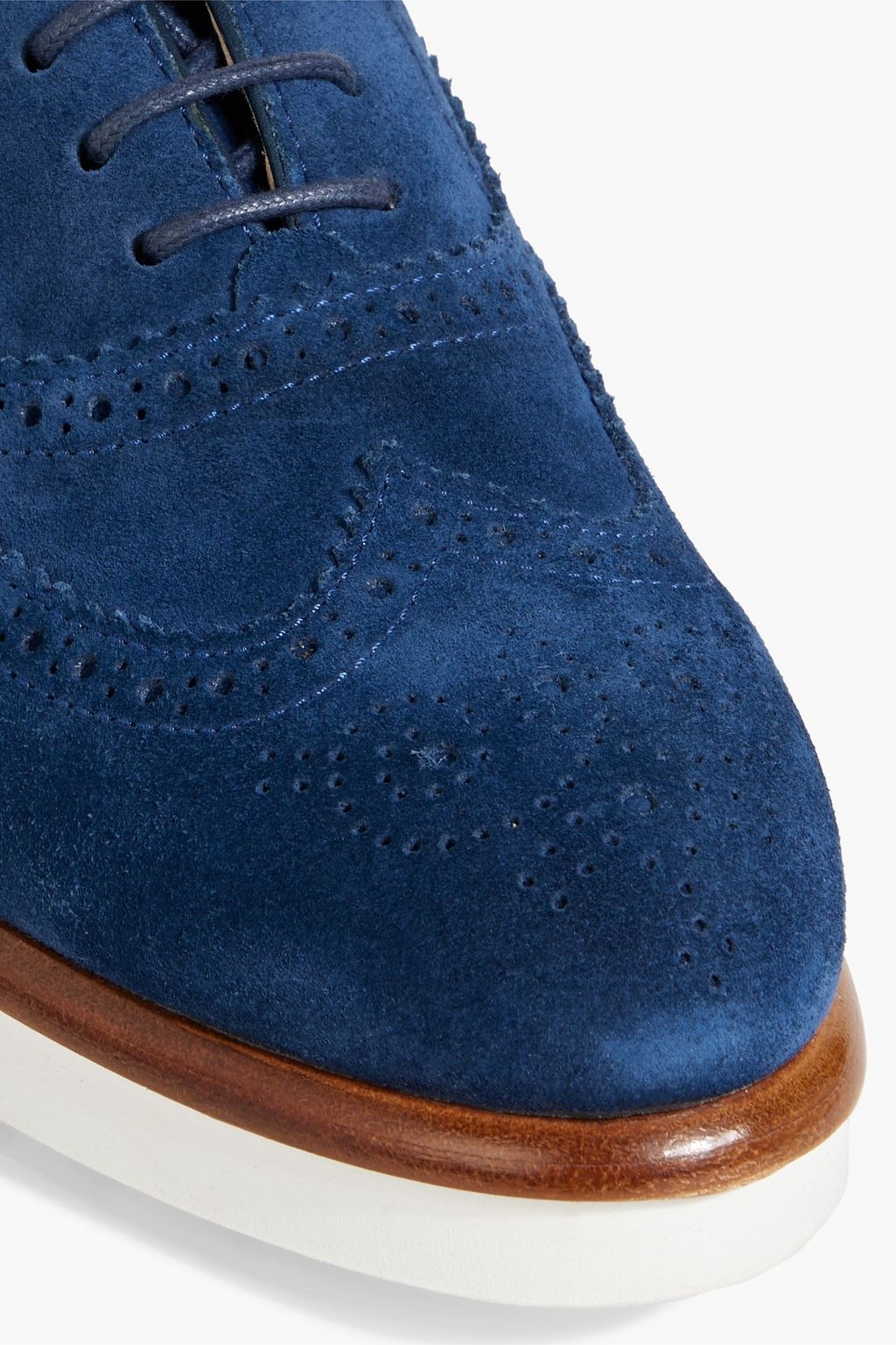 TOD'S Suede brogues