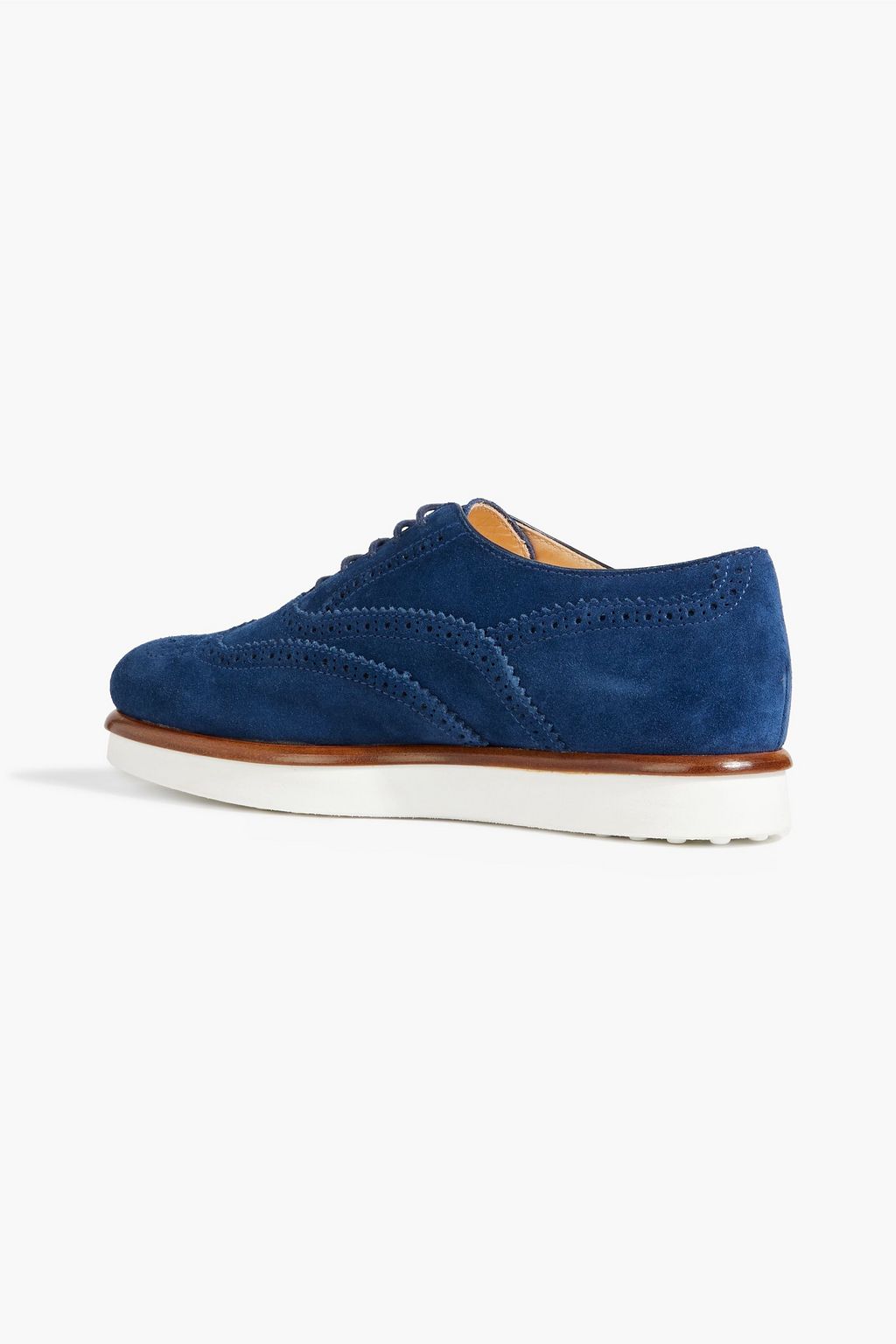 TOD'S Suede brogues