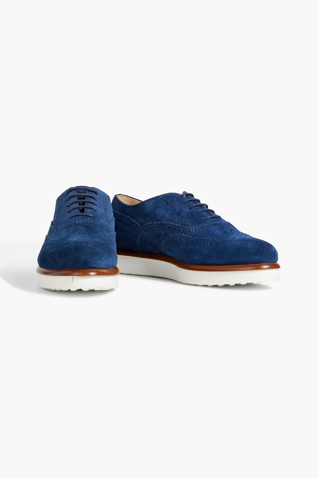 TOD'S Suede brogues