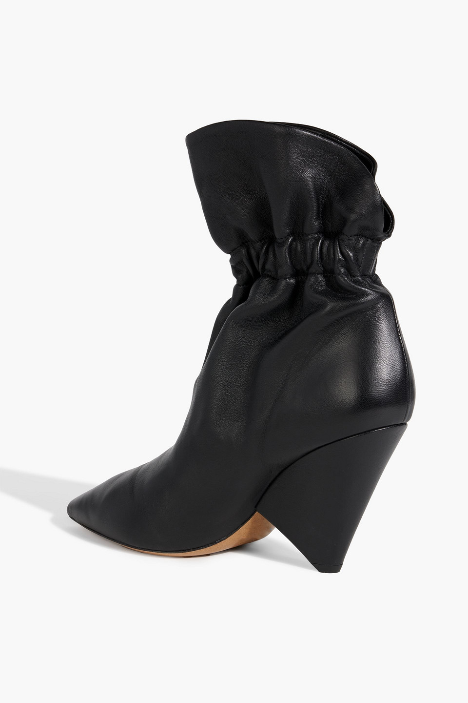 Isabel Marant Lileas Boots In Black Leather In Black