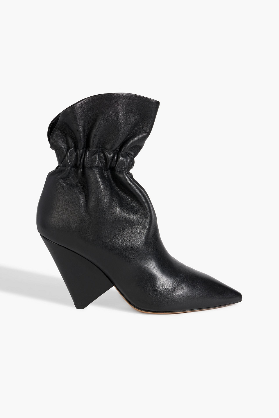 Isabel Marant Lileas Boots In Black Leather In Black