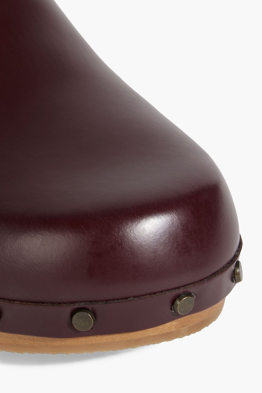 ISABEL MARANT Thalie buckled studded leather clogs