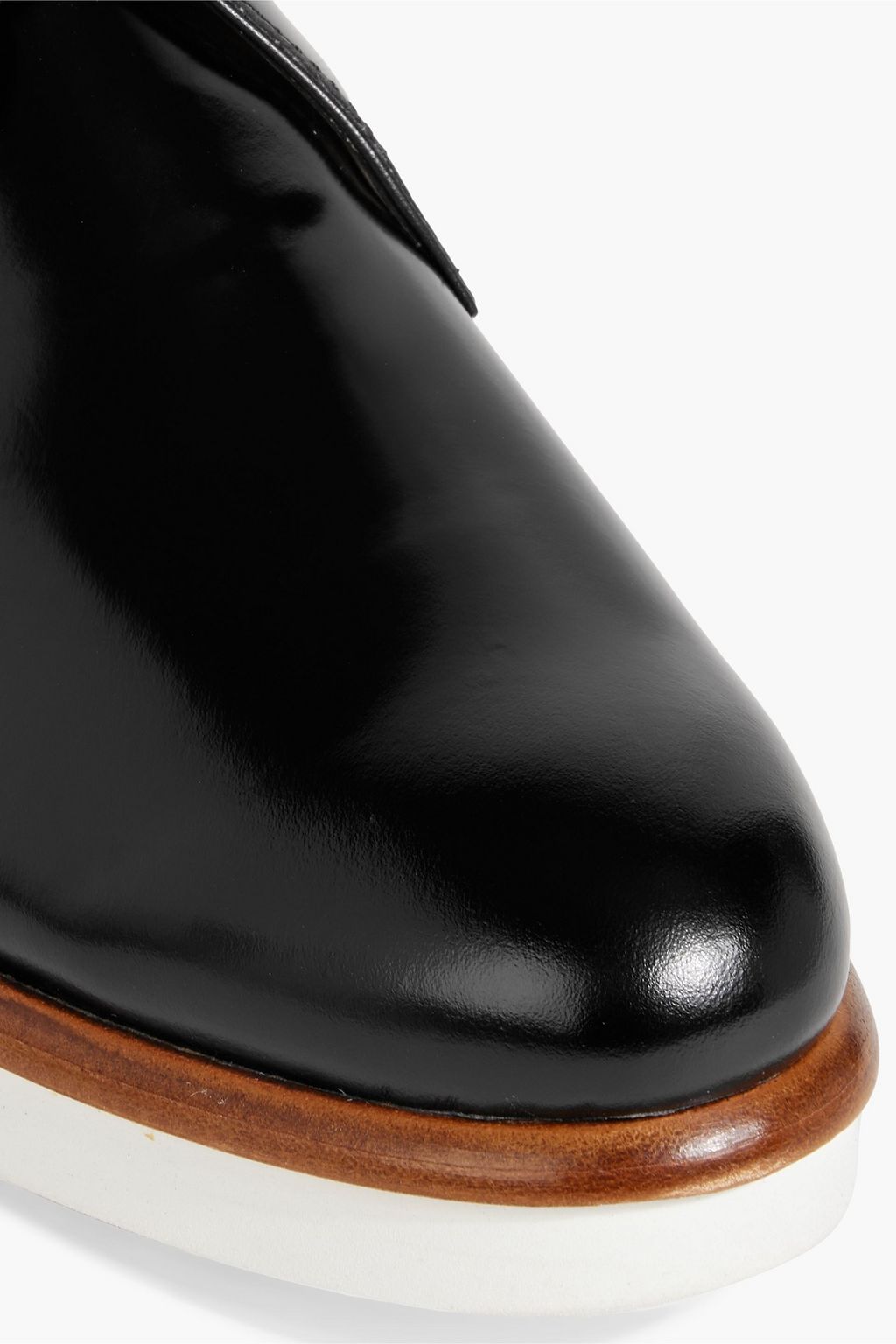 TOD'S Glossed-leather brogues