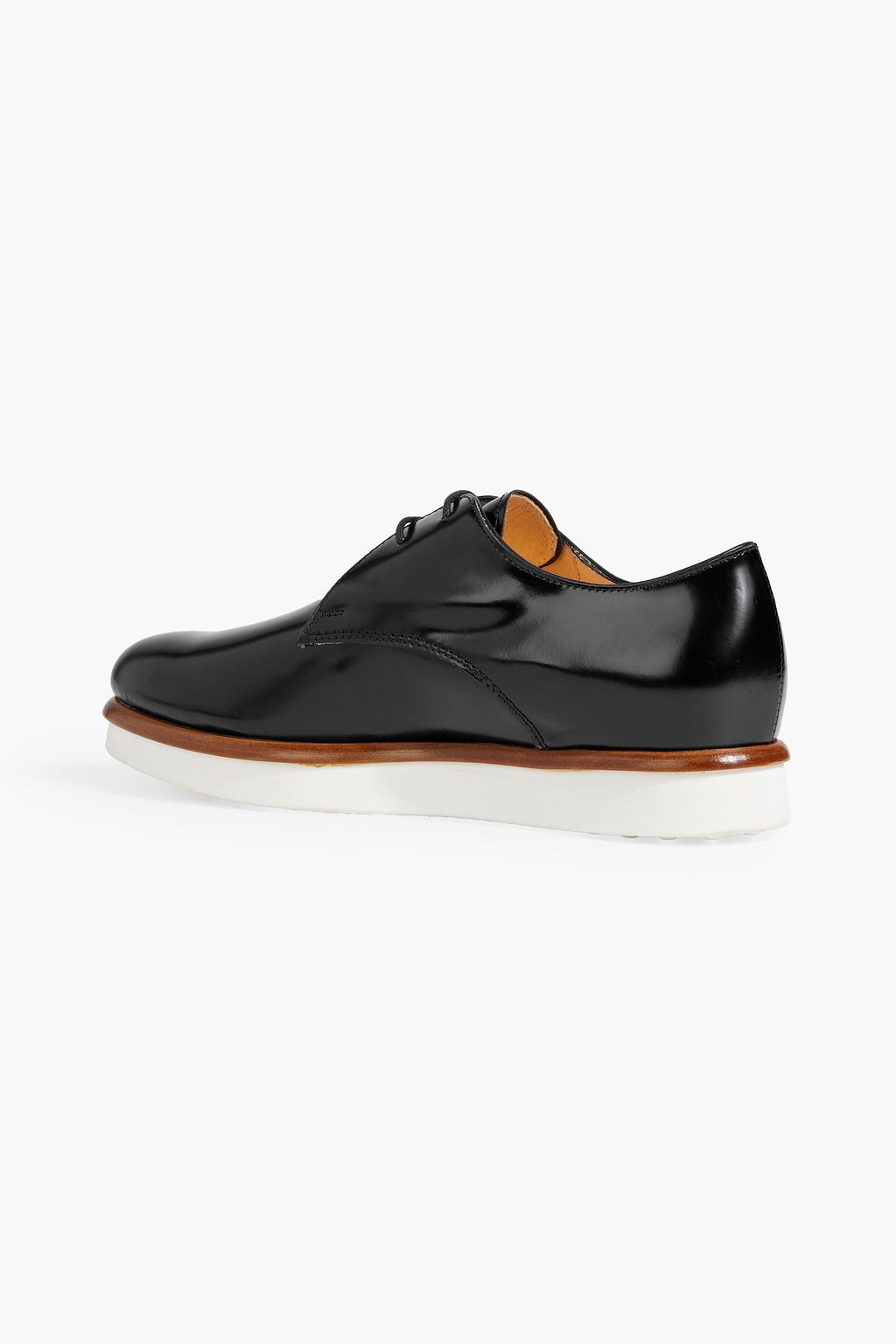 TOD'S Glossed-leather brogues