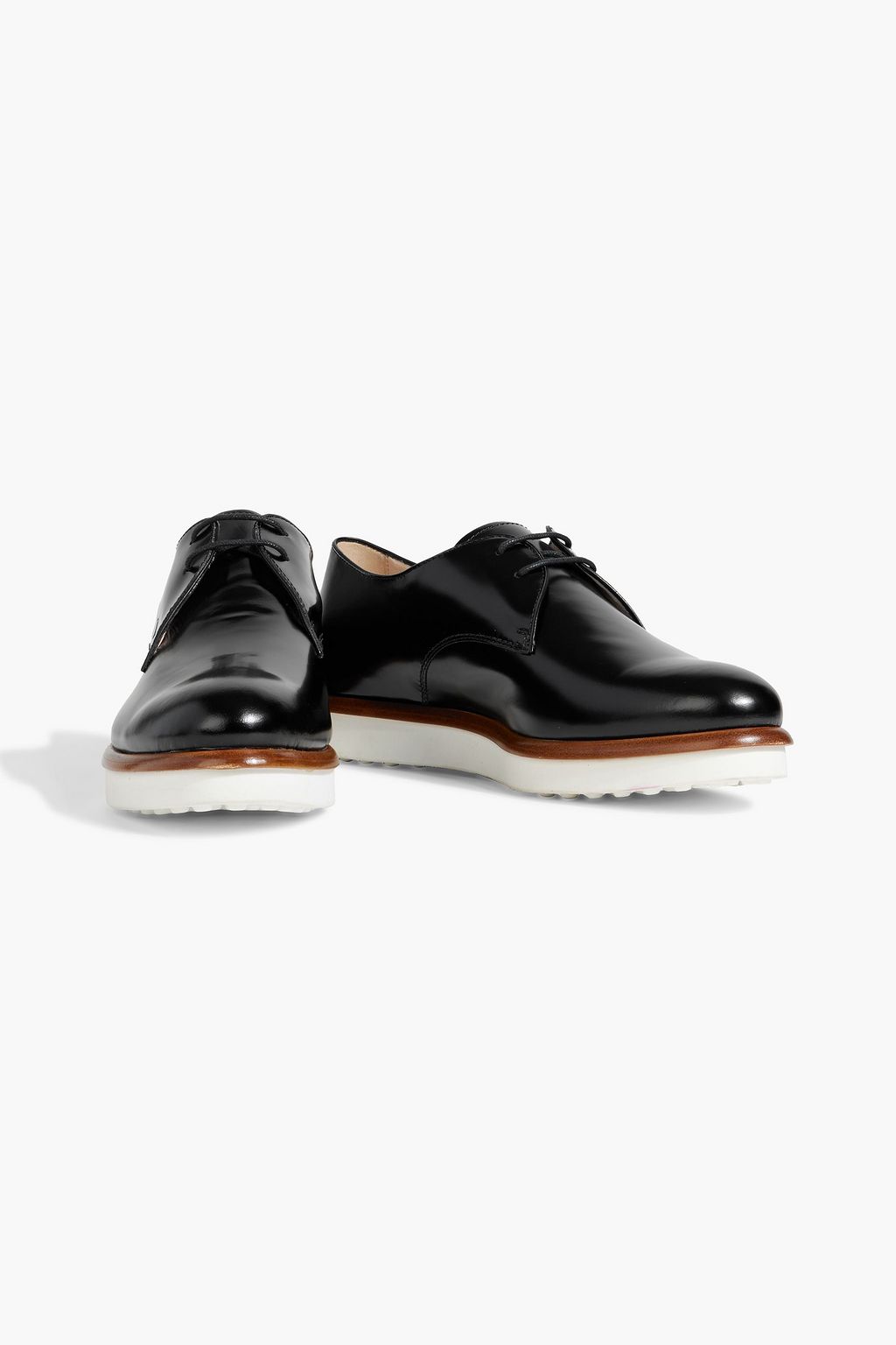 TOD'S Glossed-leather brogues