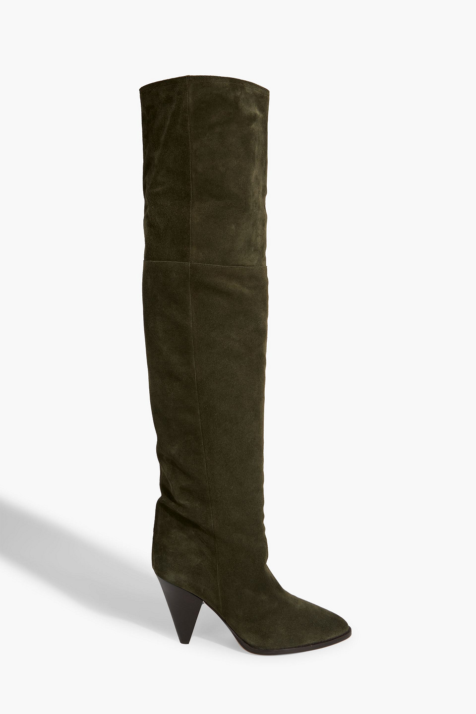 Riria over-the-knee suede boots