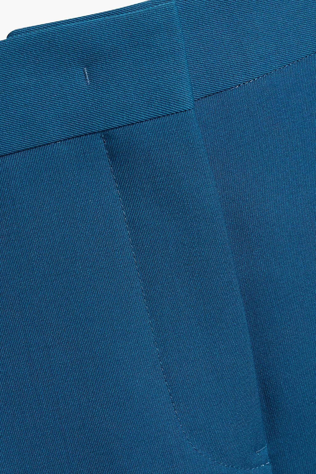 JIL SANDER Wool-twill straight-leg pants