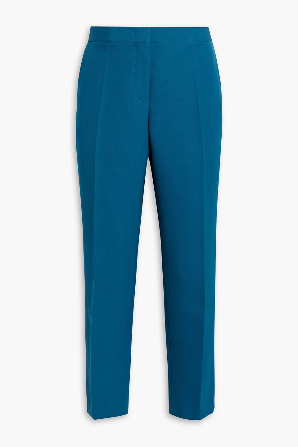 Jil Sander Tailored Cropped Trousers In Petrol