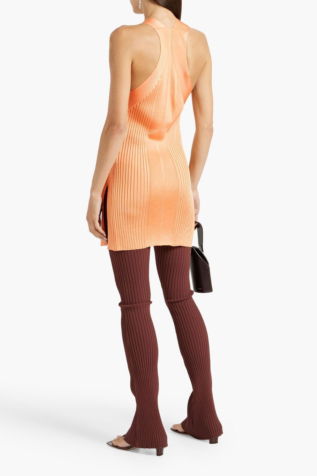 JIL SANDER Ribbed-knit tank