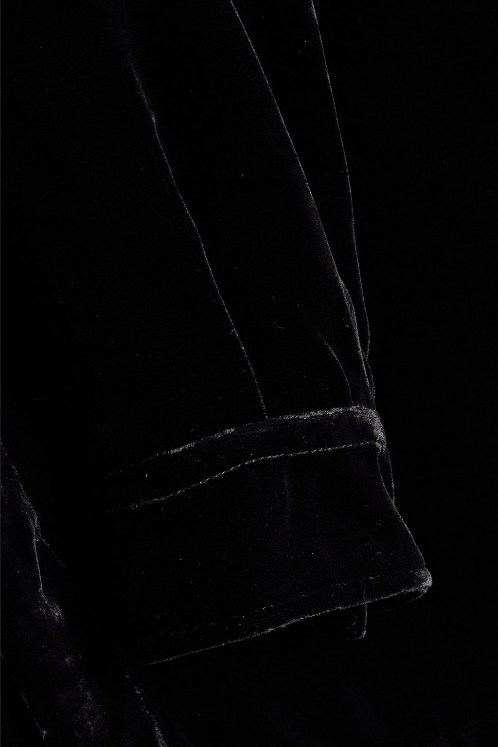 RICK OWENS Velvet shirt