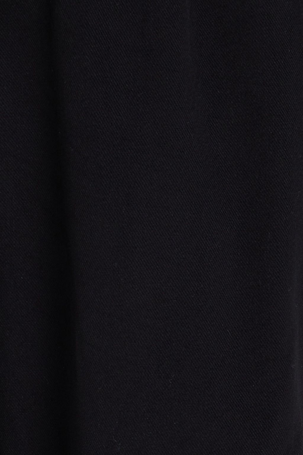EMPORIO ARMANI コットン混ツイル ドローストリングパンツ