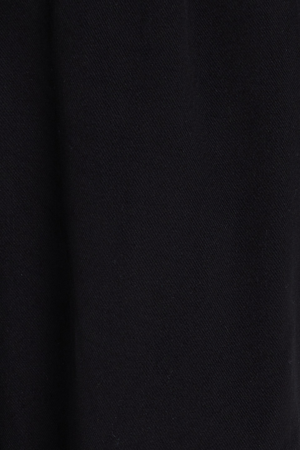 EMPORIO ARMANI COTTON-BLEND TWILL DRAWSTRING PANTS
