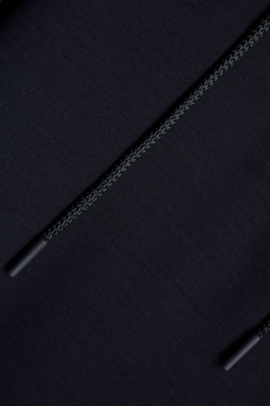 EMPORIO ARMANI 라이오셀 울 혼방 저지 후디