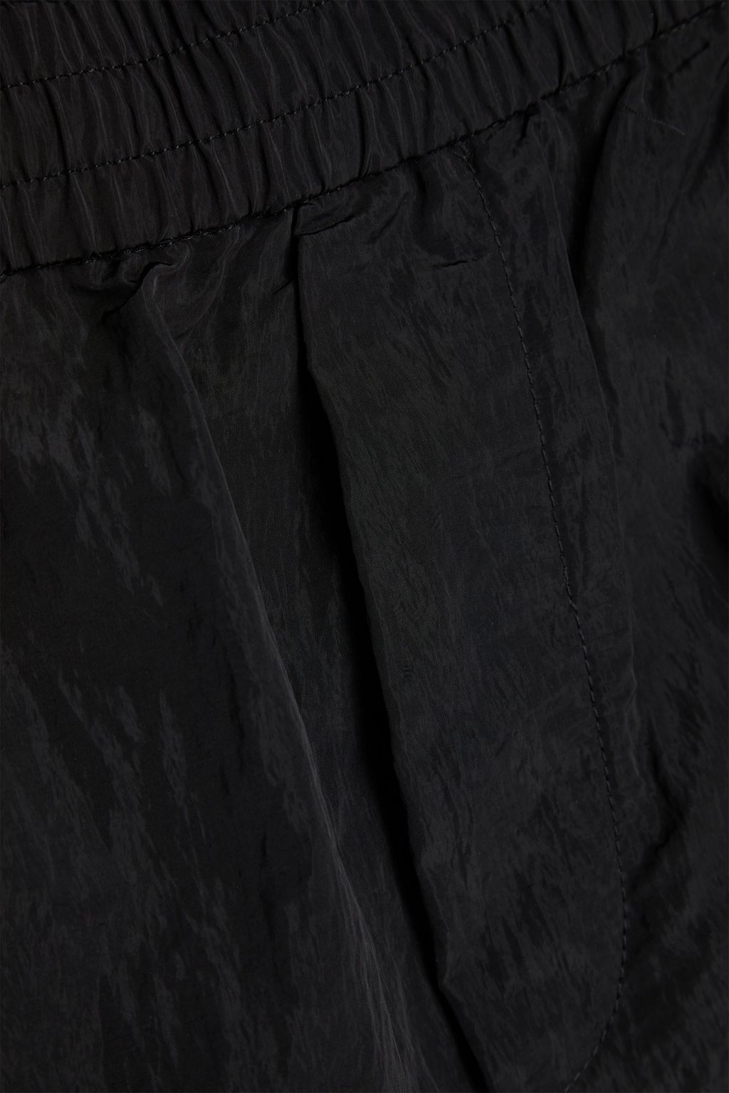 EMPORIO ARMANI シェル クロップド テーパード トラックパンツ