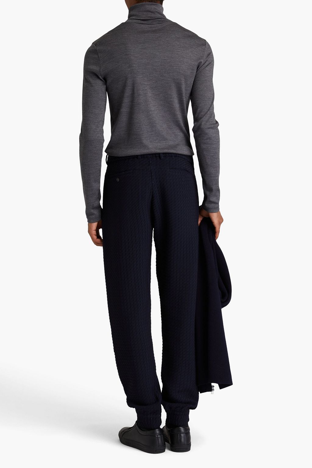 EMPORIO ARMANI Hose aus Jacquard