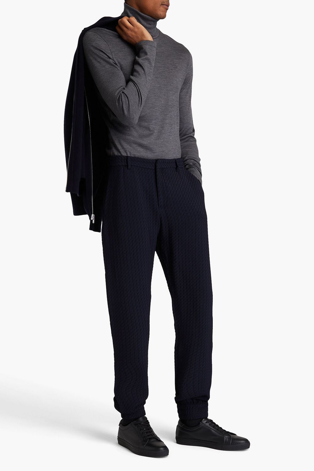 EMPORIO ARMANI Hose aus Jacquard