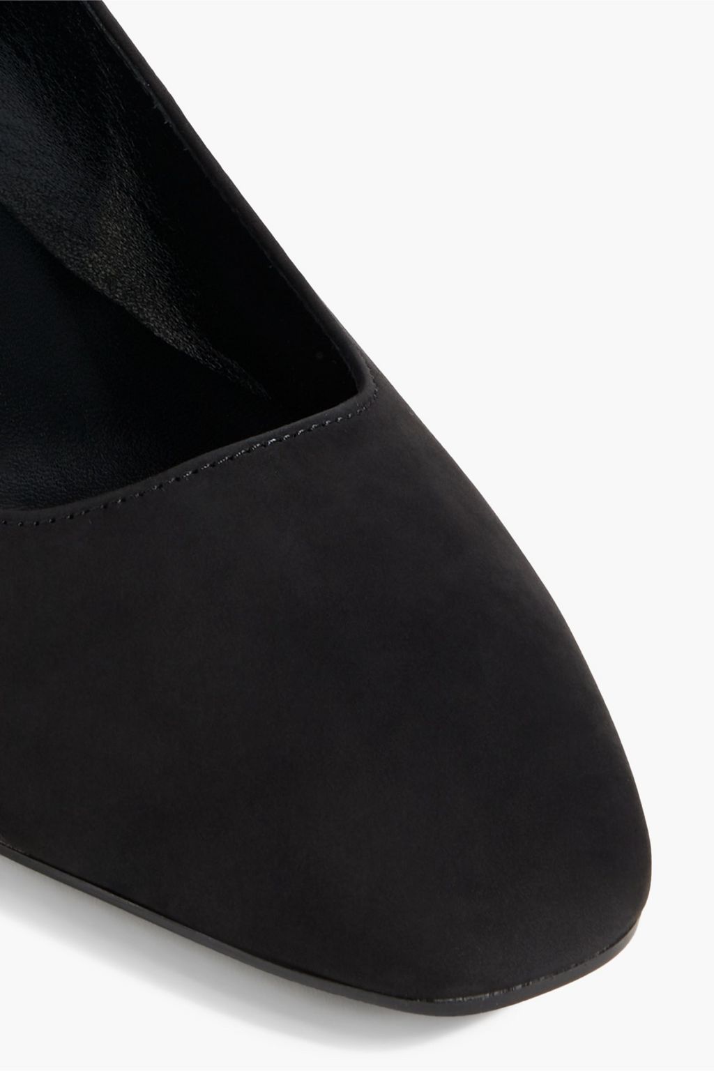 TOD'S Studded suede pumps