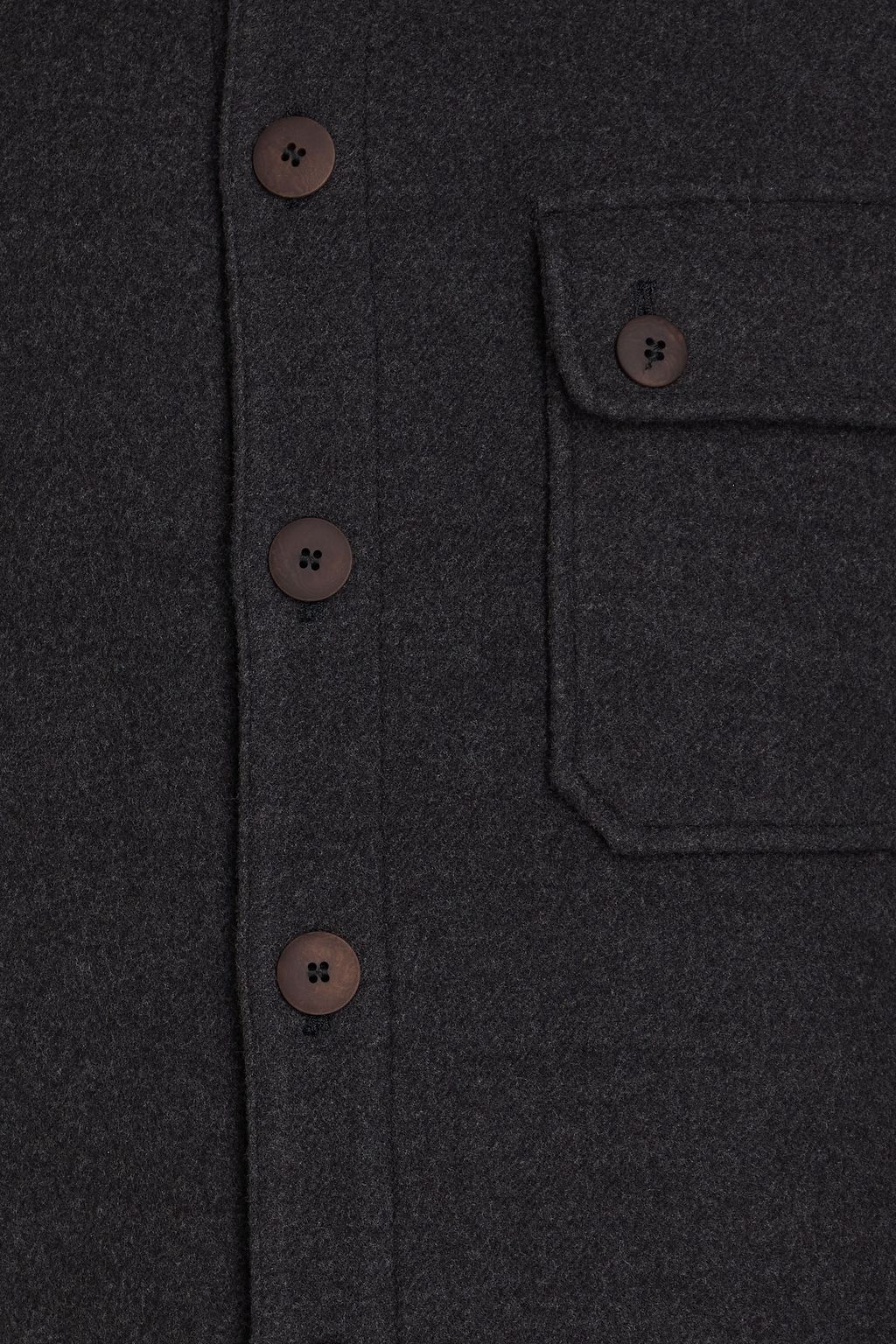 GIORGIO ARMANI Wool overshirt