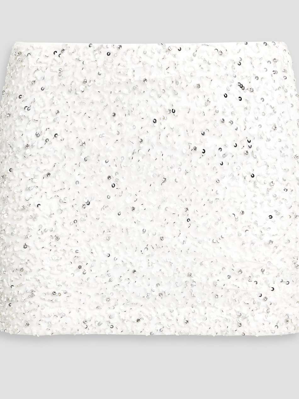 lexie embellished tulle mini skirt