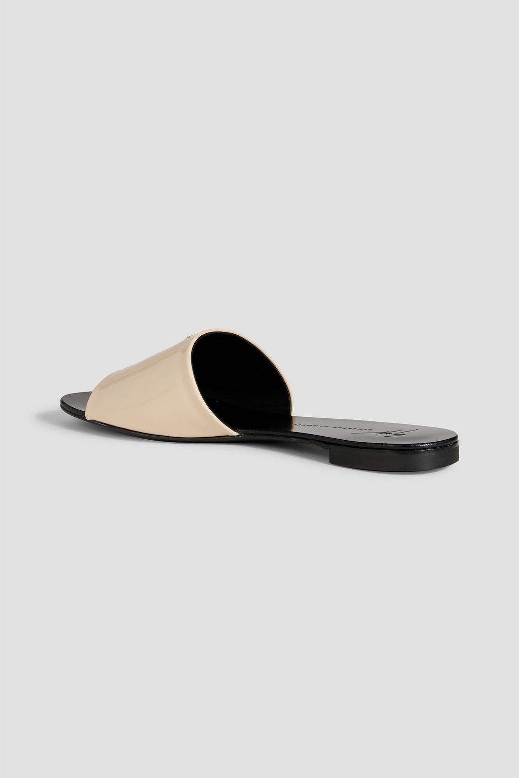 GIUSEPPE ZANOTTI Shirley glittered woven slides