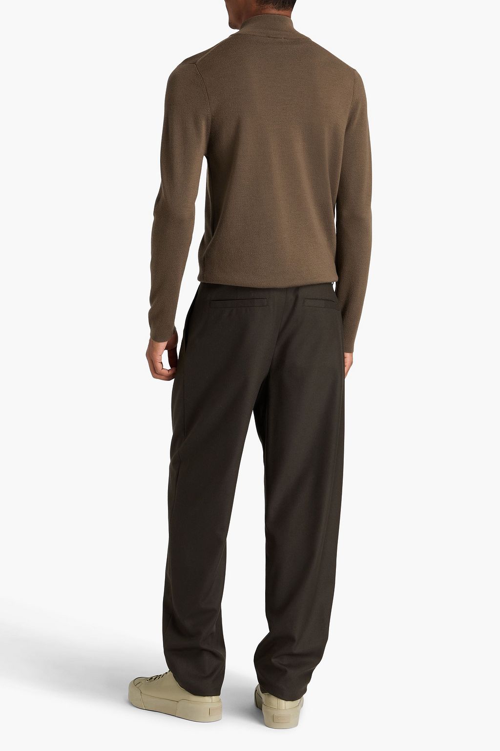 GIORGIO ARMANI ウールツイル パンツ