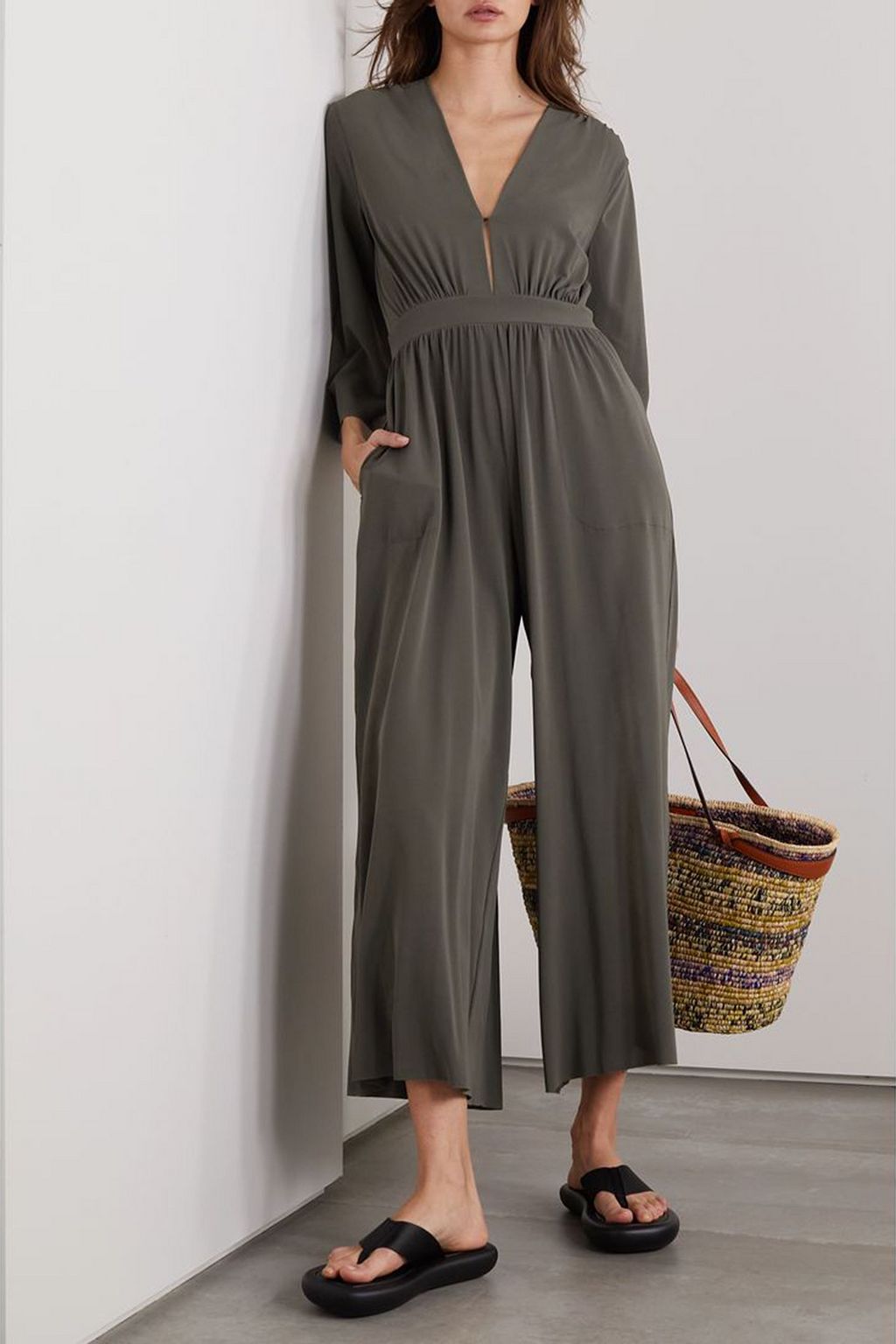 ERES Aretha cutout stretch-jersey jumpsuit