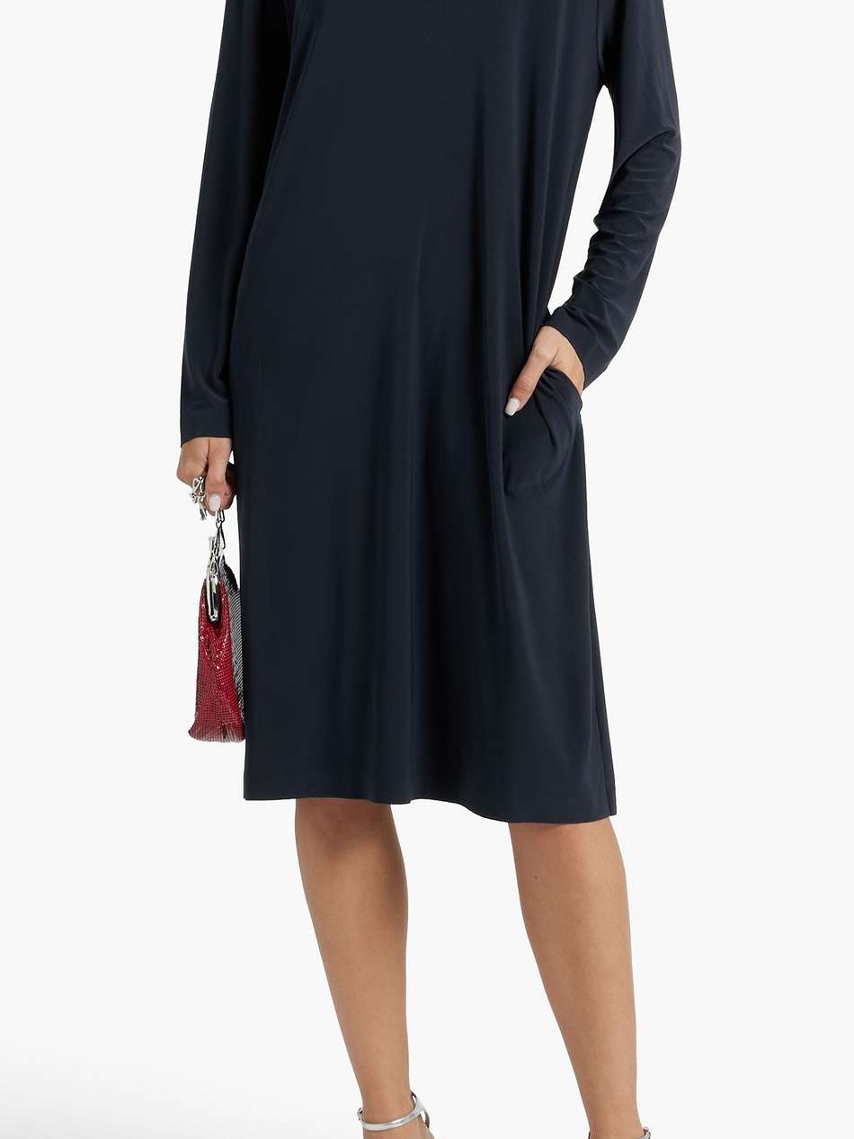 boyfriend stretch-jersey dress