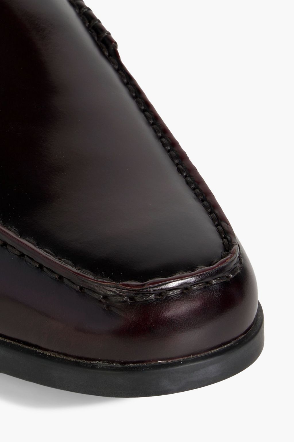 TOD'S Glossed-leather loafers