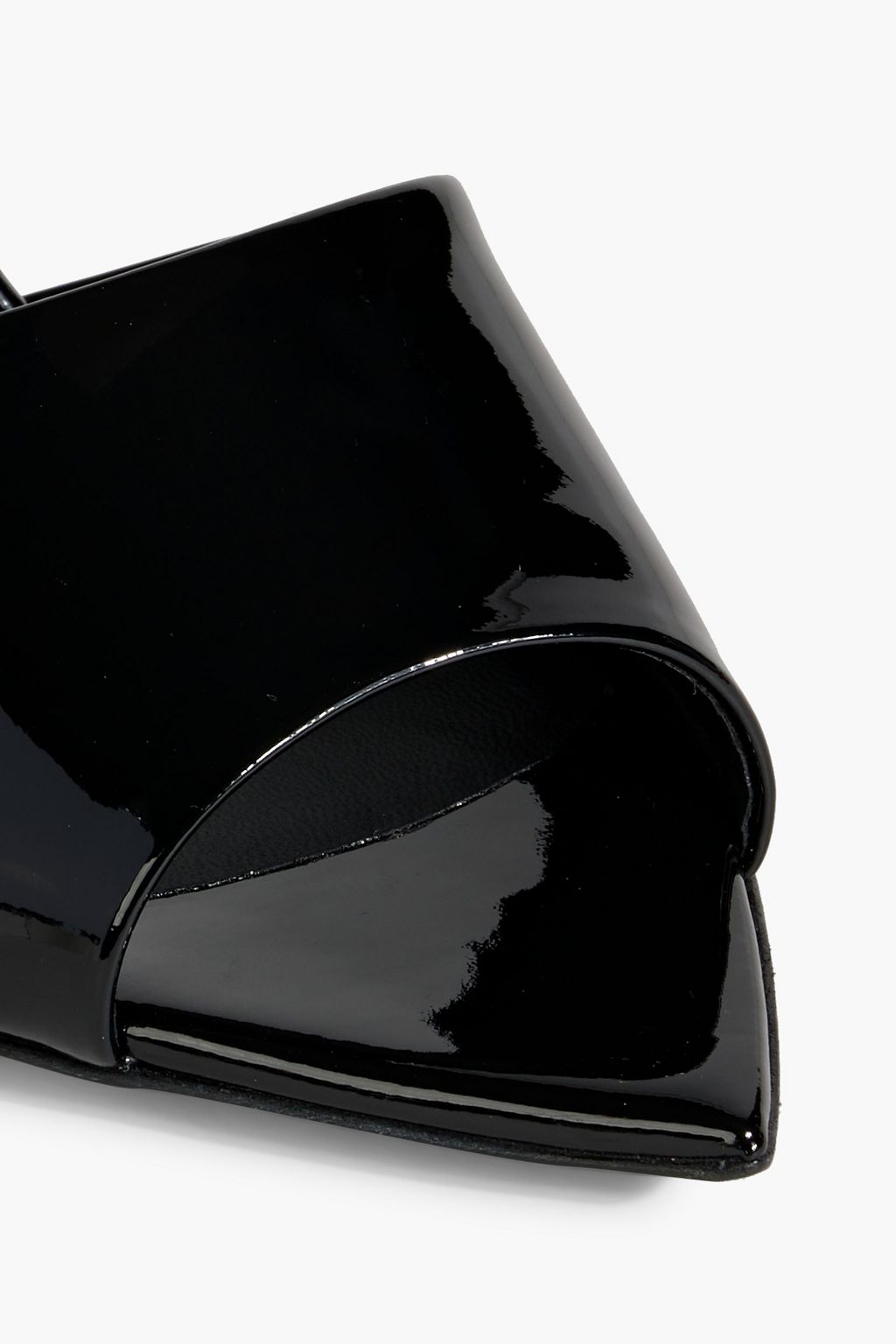 GIUSEPPE ZANOTTI Mystero patent-leather mules