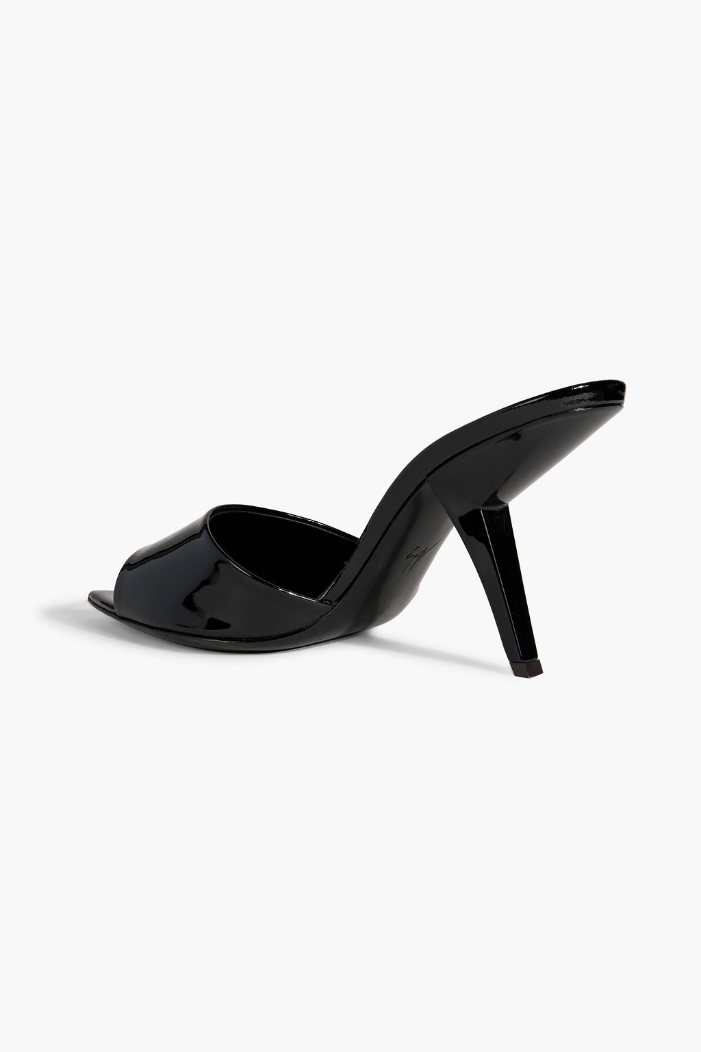 GIUSEPPE ZANOTTI Mystero patent-leather mules