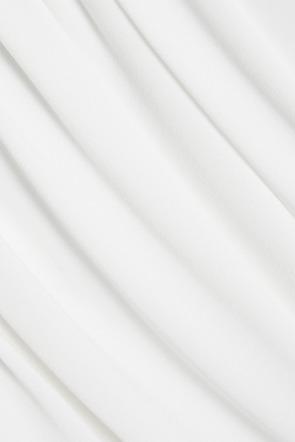 Norma Kamali Diana Strapless Minidress In White