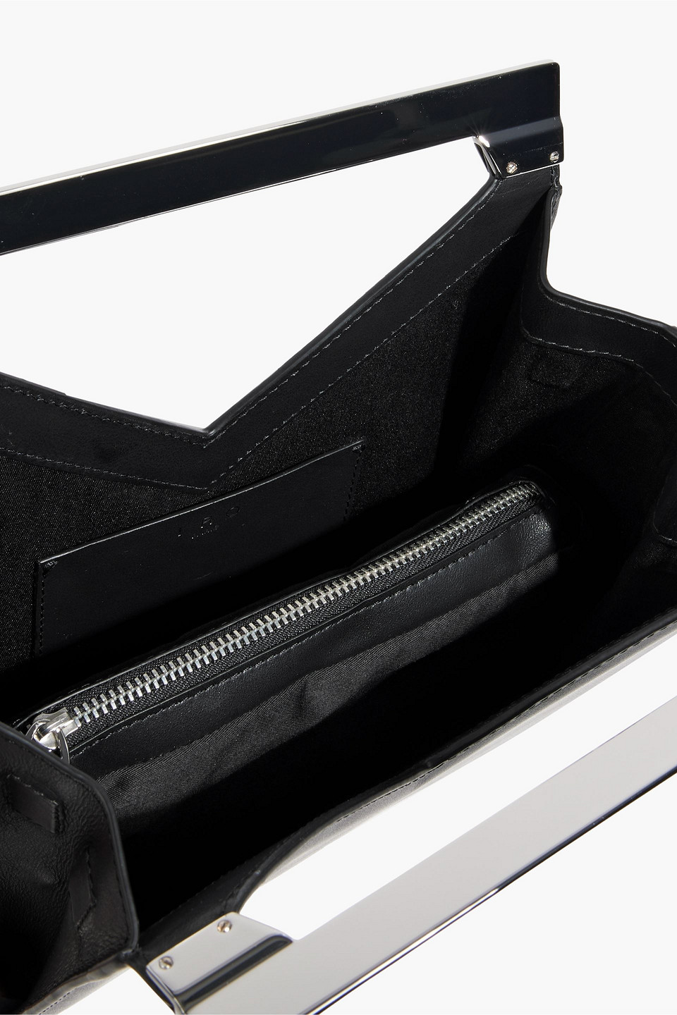Iro Baby Leather Cross-body Bag In Black