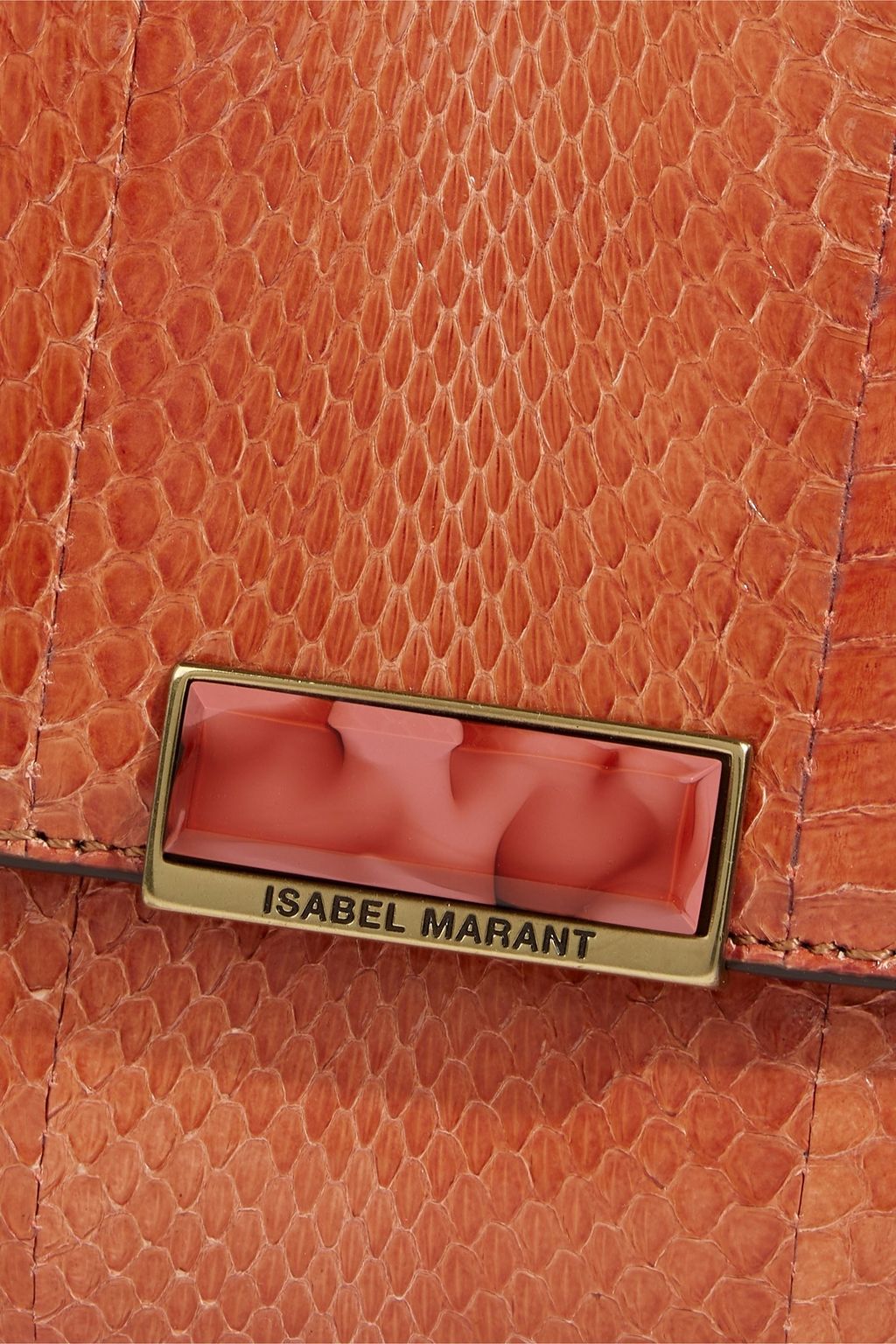 ISABEL MARANT Caissie elaphe cross-body bag
