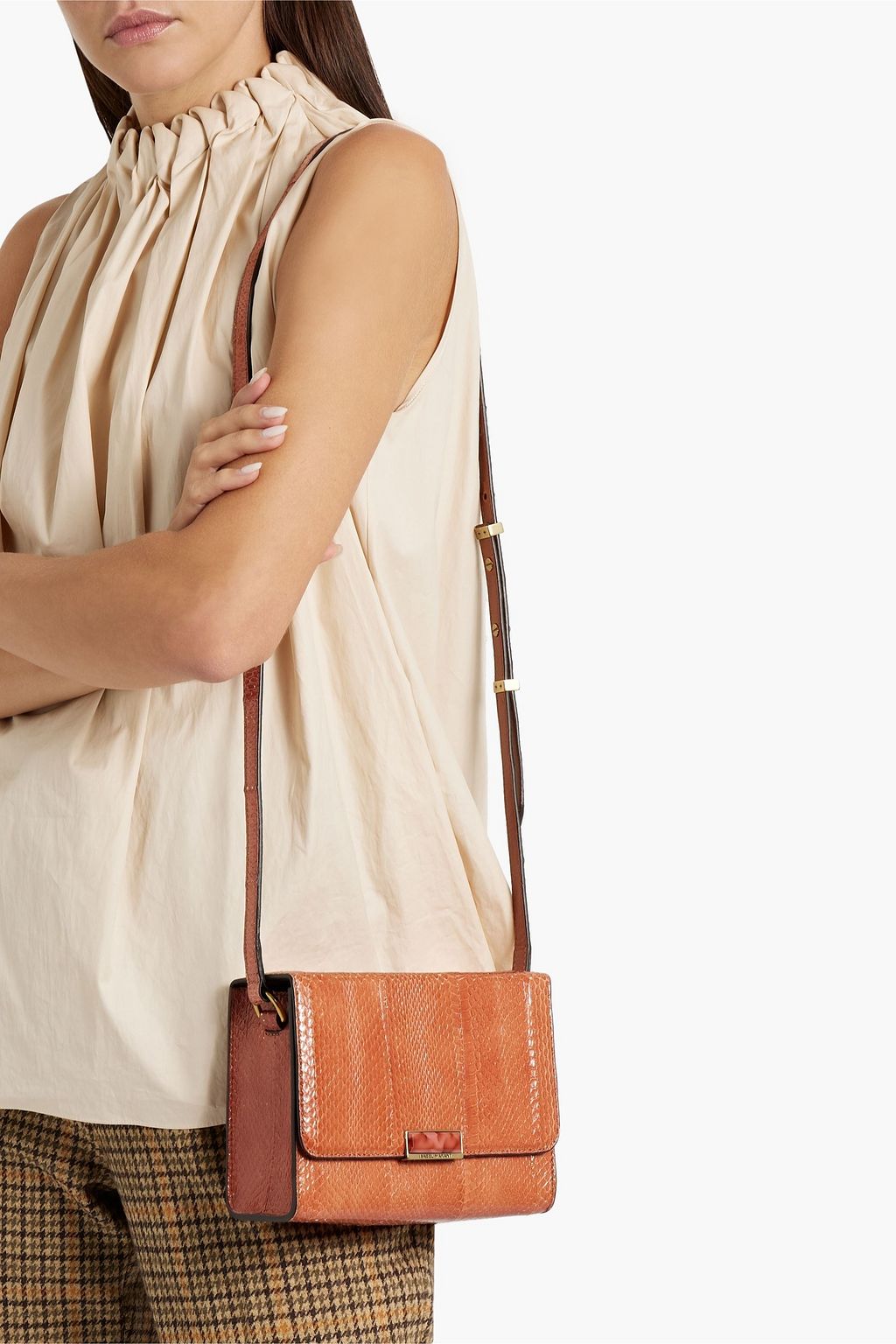 ISABEL MARANT Caissie elaphe cross-body bag