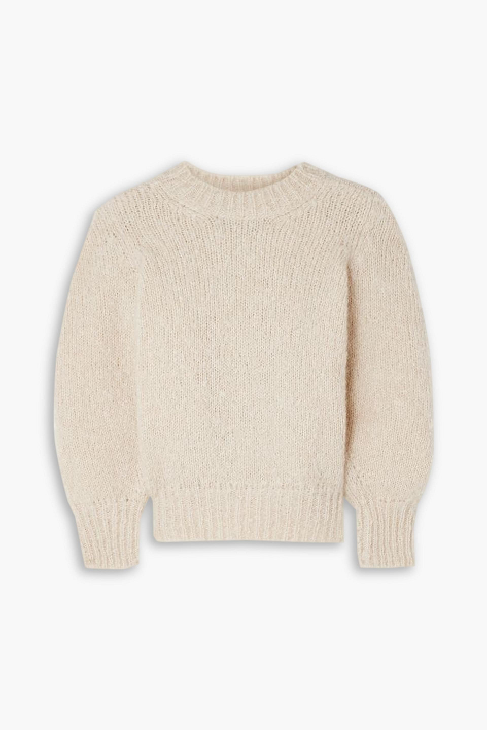 Isabel Marant Emma Mohair-blend Sweater In Ecru