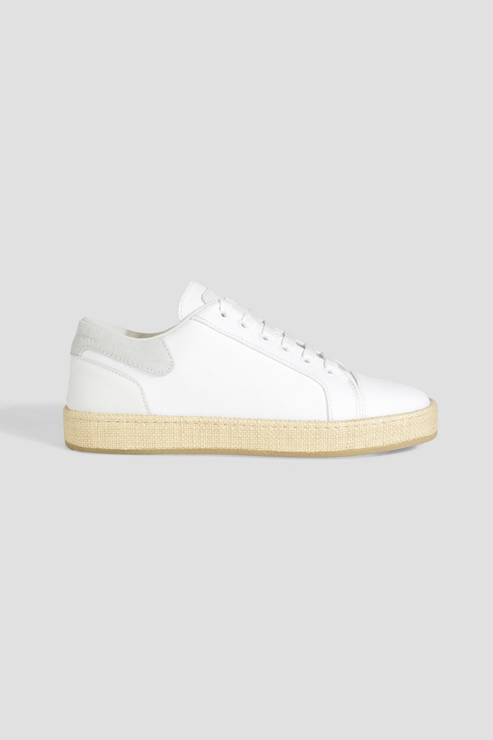 Giuseppe Zanotti Canvas Low-top Sneakers In White
