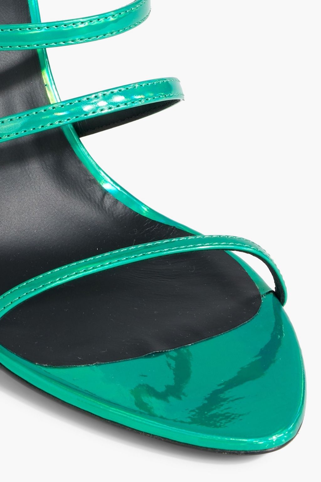GIUSEPPE ZANOTTI Clandestino patent-leather sandals