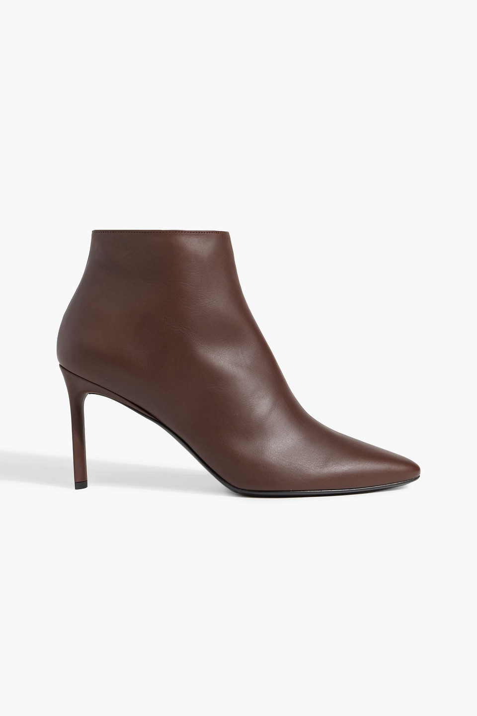 Co Leather Ankle Boots In Brown