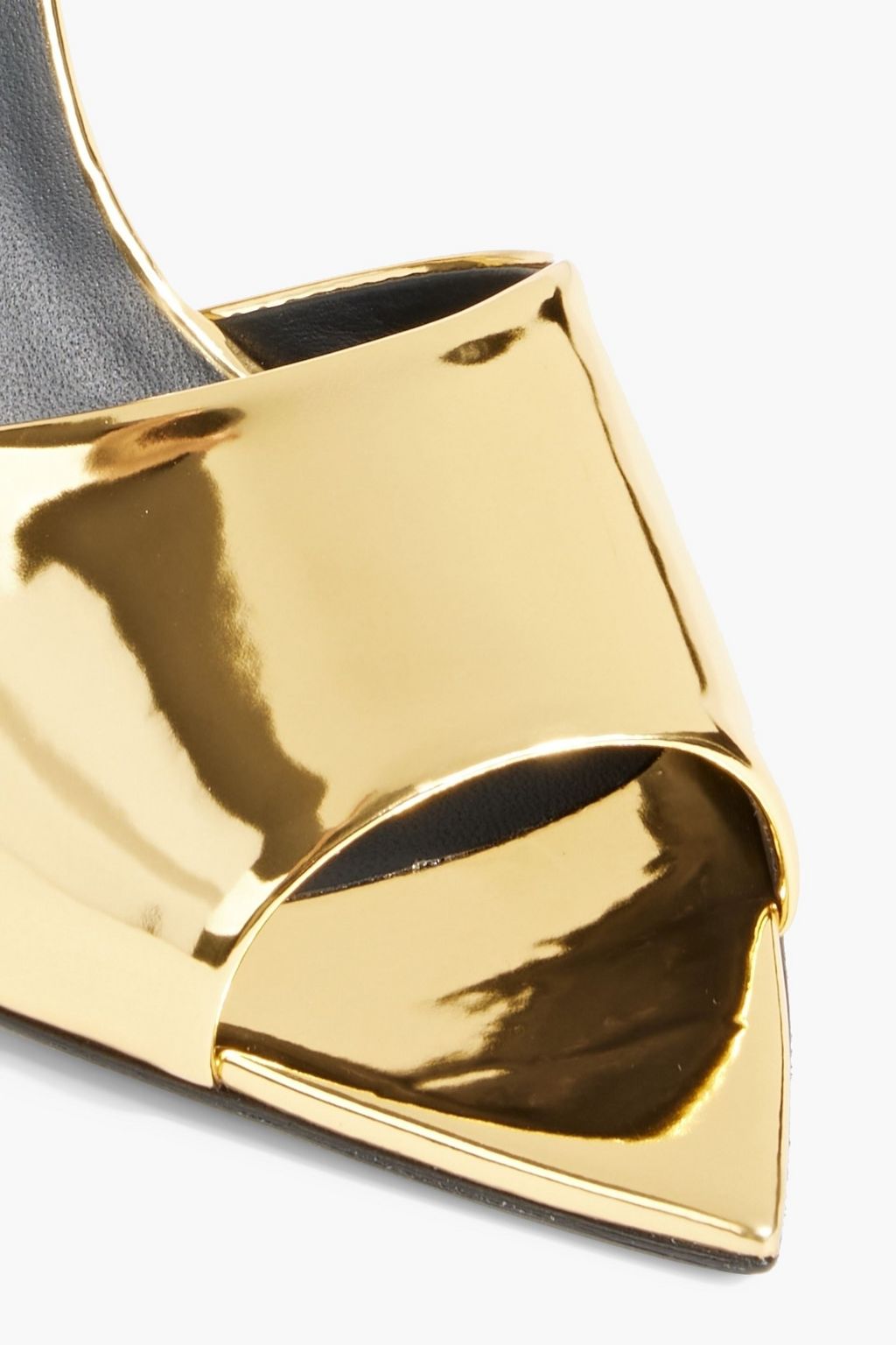GIUSEPPE ZANOTTI Mystero patent-leather mules