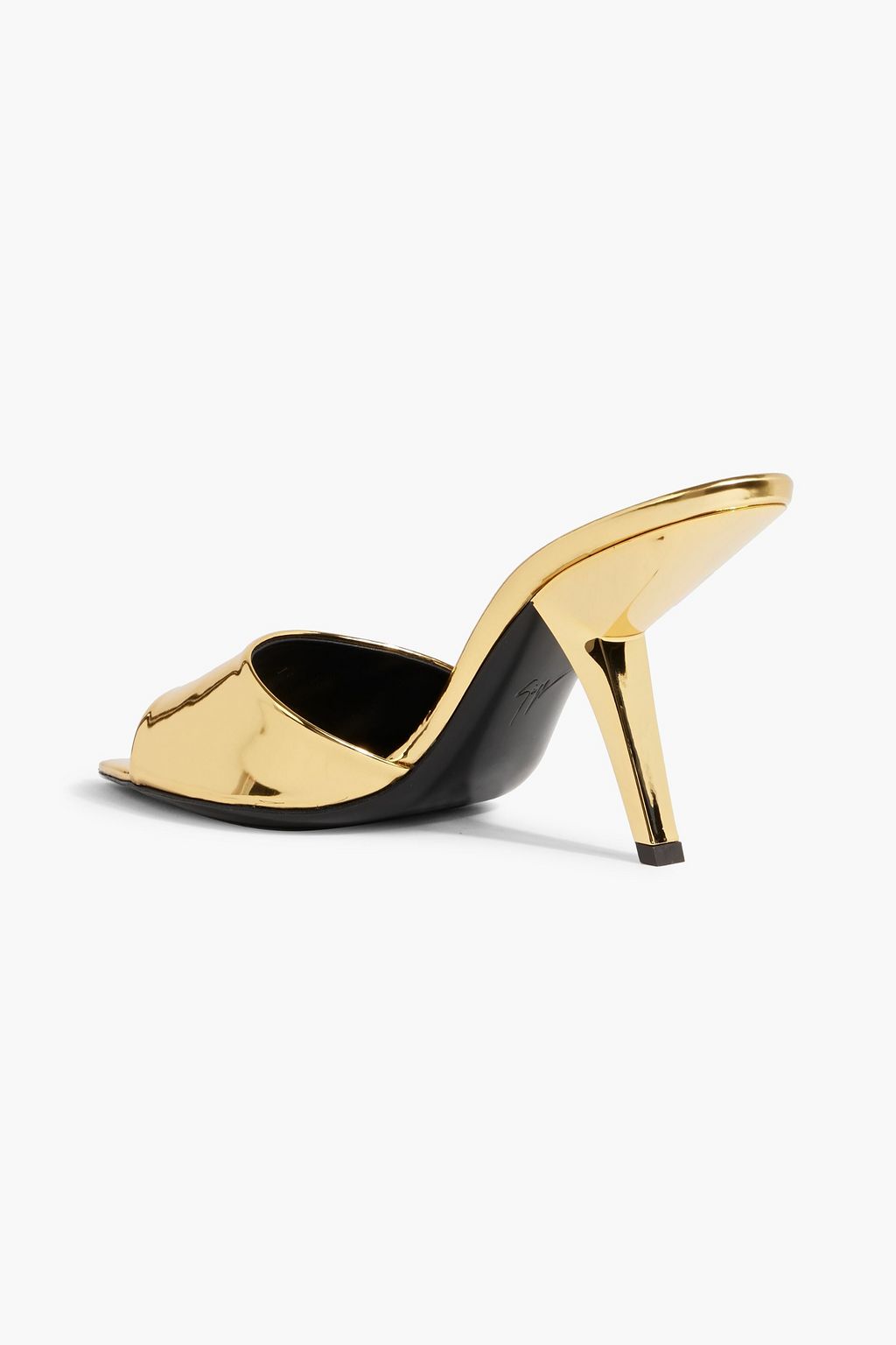 GIUSEPPE ZANOTTI Mystero patent-leather mules
