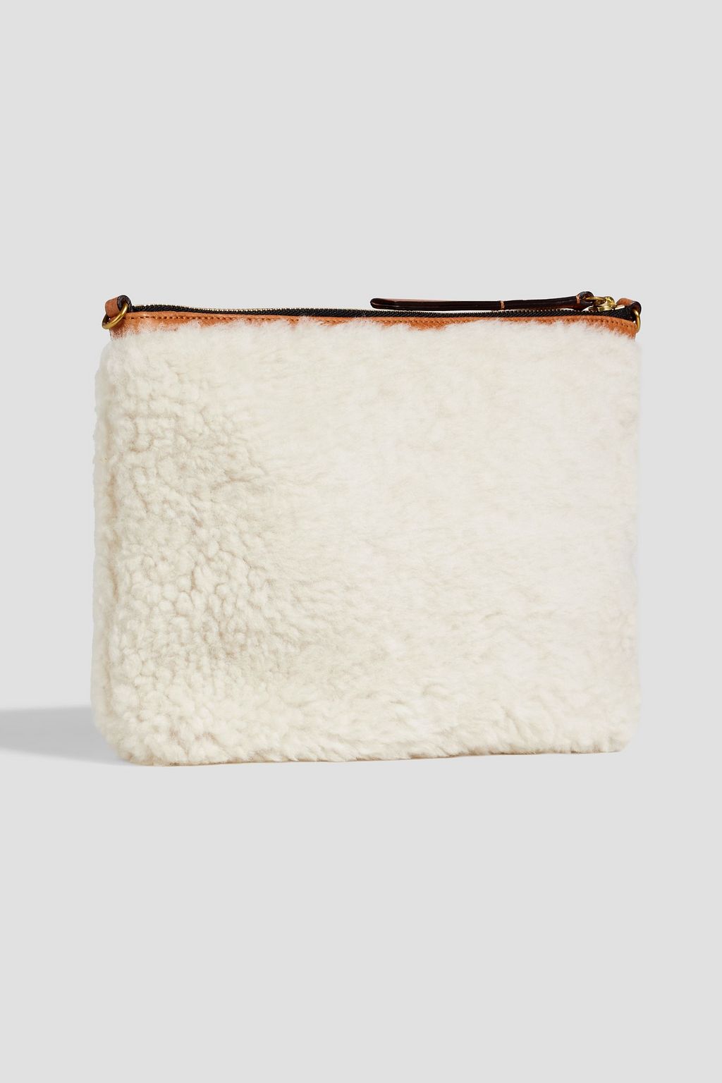ISABEL MARANT Nessah shearling shoulder bag